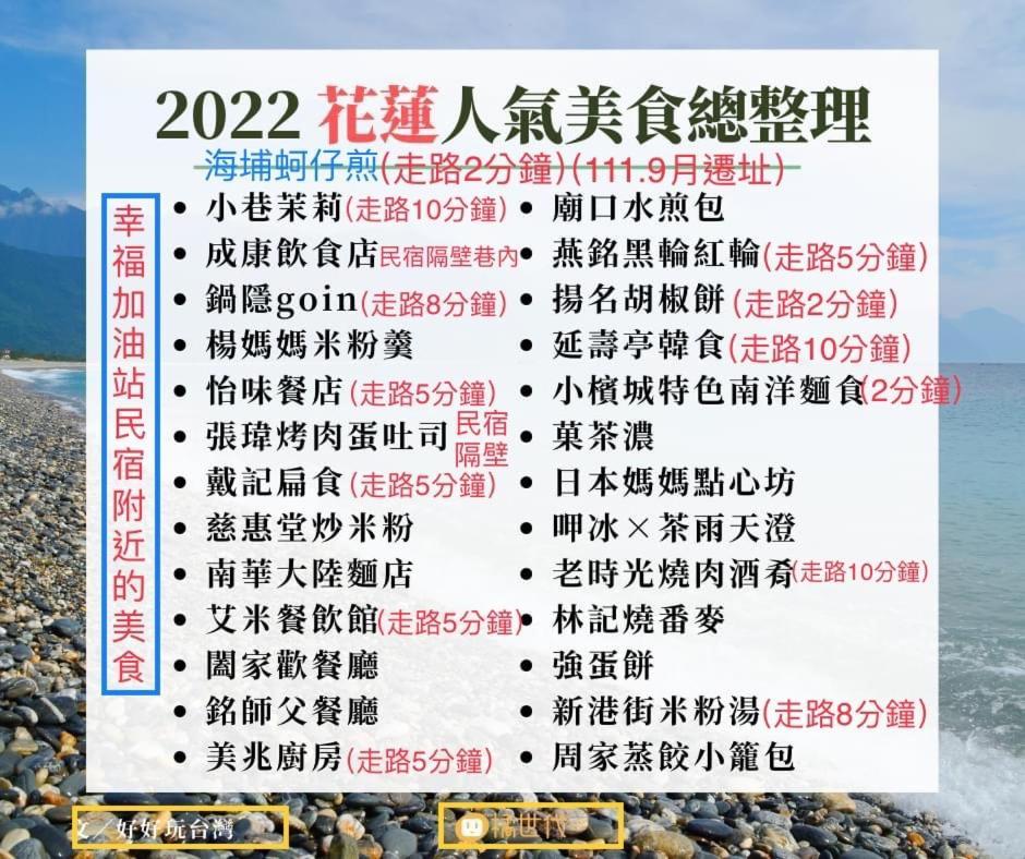 幸福加油站電梯民宿 -近東大門夜市 Hualien City Ngoại thất bức ảnh